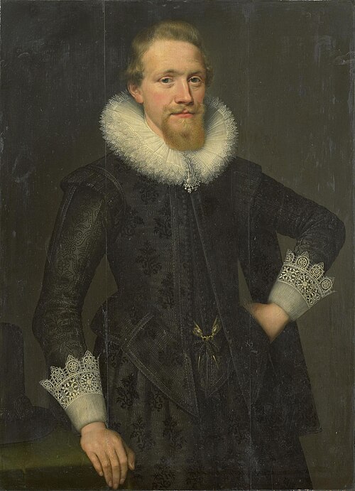 Portrait of Jacob Pergens (?-1681), 1619, Salomon Mesdach