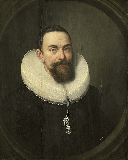 Portrait of Sir Pieter Courten (1581-1630), 1630, Salomon Mesdach