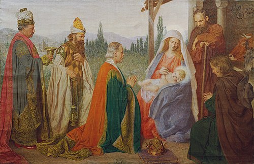 The Adoration of the Three Kings, 1916, Tom Dreger