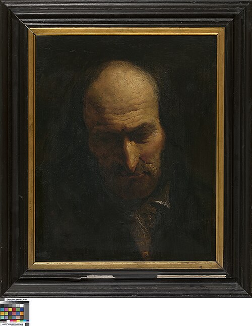 Portret van een man, 1817, Bruno Jean Charles van Hollebeke