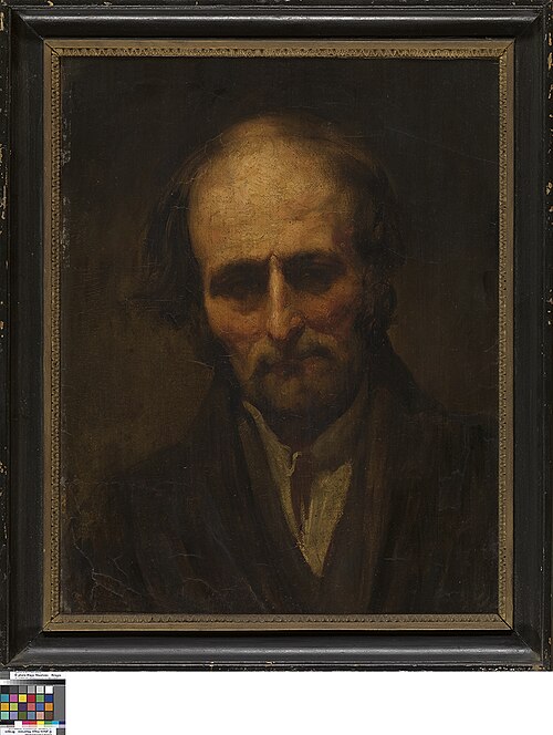 Portret van een man, 1817, Bruno Jean Charles van Hollebeke