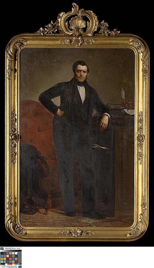 Portret van Guillaume van den Reeck, 1817, Bruno Jean Charles van Hollebeke