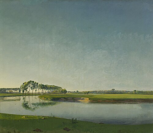 De Leie in de ochtend, 1905, Valerius De Saedeleer