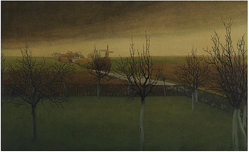 Before spring, 1923, Valerius De Saedeleer