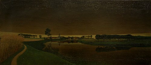 Orage sur Laethem, 1904, Valerius De Saedeleer