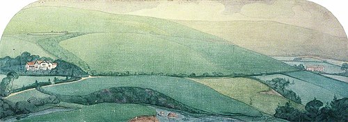 Paysage, 1916, Valerius De Saedeleer