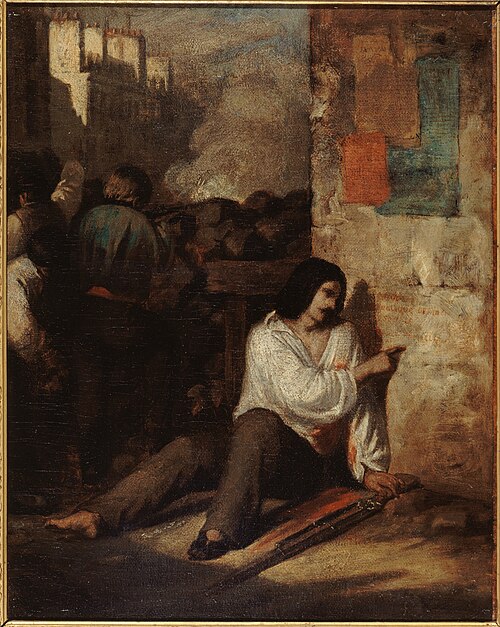 Épisode de la révolution de 1848, 1848, Tony Johannot