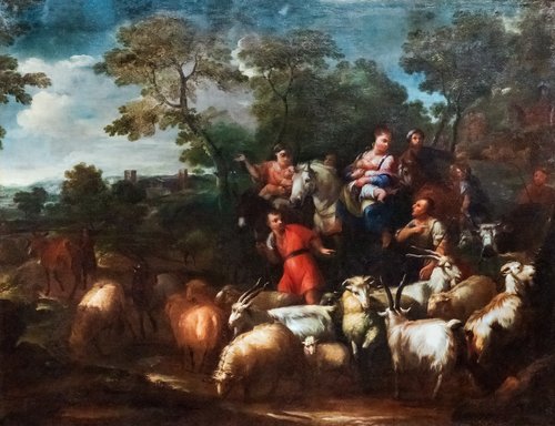 Le voyage de Jacob, 1700, Luigi Garzi
