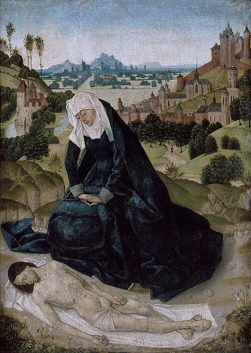Pietà, , Liévin van Lathem