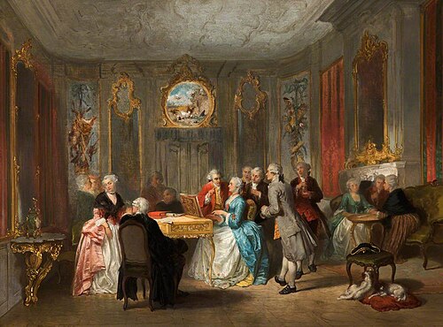 A Royal Musical Party, 1860, Herman Frederik Carel ten Kate