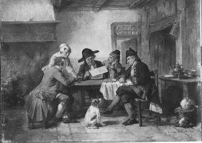 The Newspaper, 1864, Herman Frederik Carel ten Kate