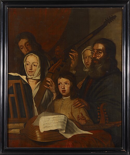 Musicerende groep, 1675, Erick van den Weerelt