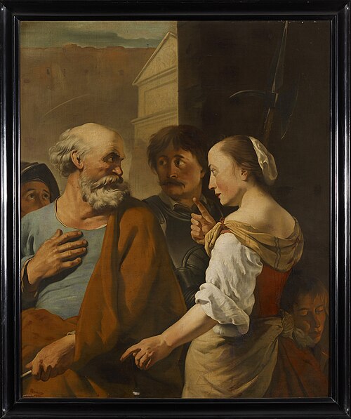 The Denial by St. Peter, 1637, Erick van den Weerelt