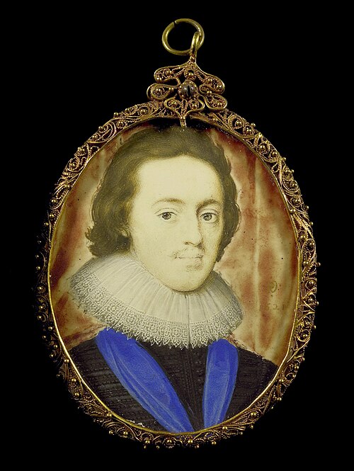 Karel Stuart (1600-49), prins van Wales. De latere koning Karel I van Engeland, 1621, Peter Oliver