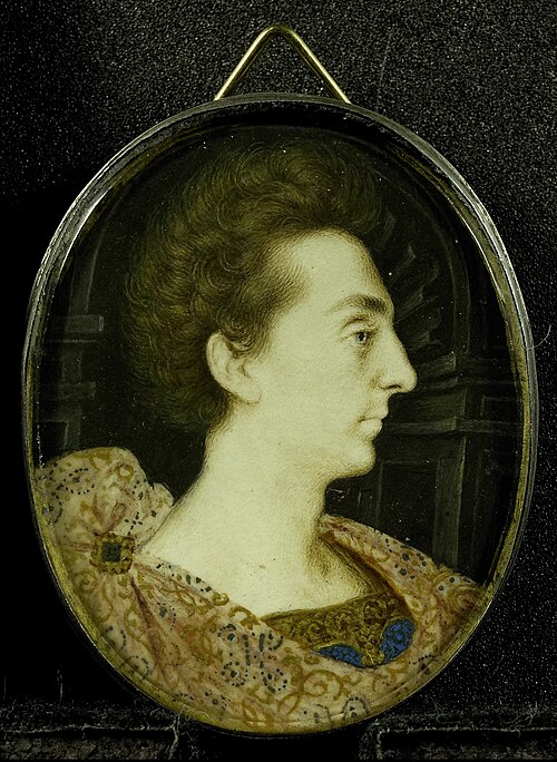 Portrait of Henry Frederick Stuart (1594-1612) or of George Villiers (1592-1628), 1625, Peter Oliver