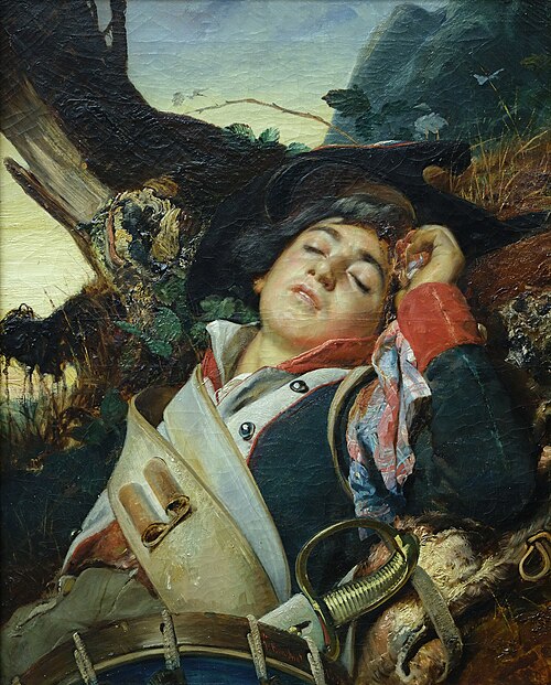 Le Tambour blessé, 1836, François Bouchot