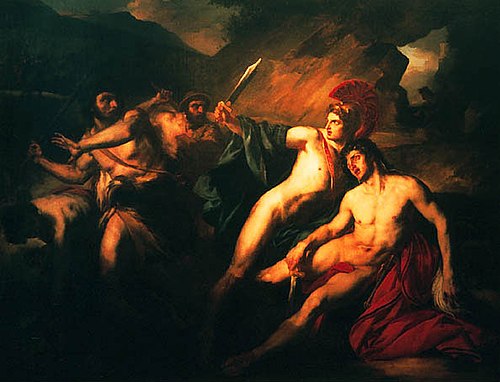 Pylade et Oreste, 1822, François Bouchot