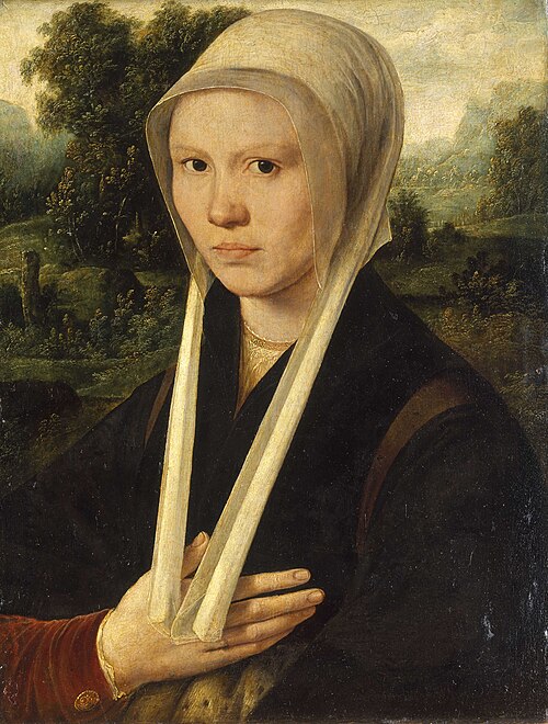 Portrait de femme, 1530, Dirck Jacobsz