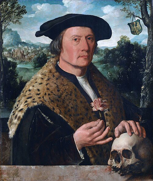 Portrait de Pompeius Occo, 1531, Dirck Jacobsz
