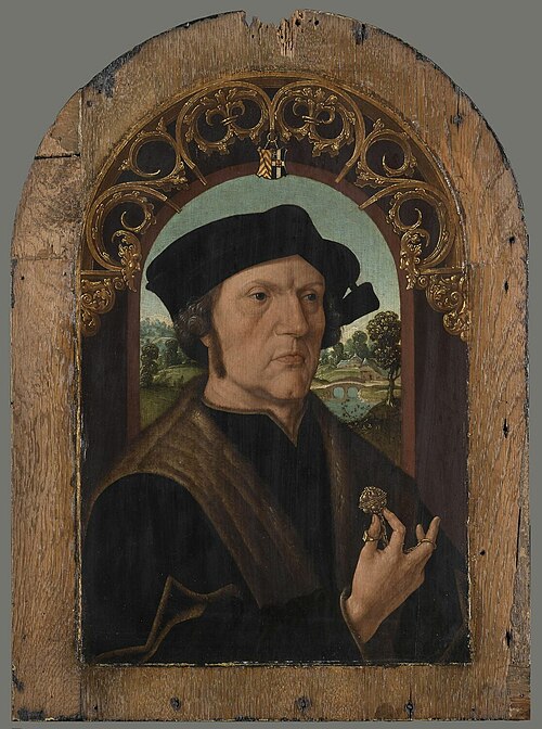 Jan Gerritsz. van Egmond, bailli de Nieuwburg, 1600, Dirck Jacobsz