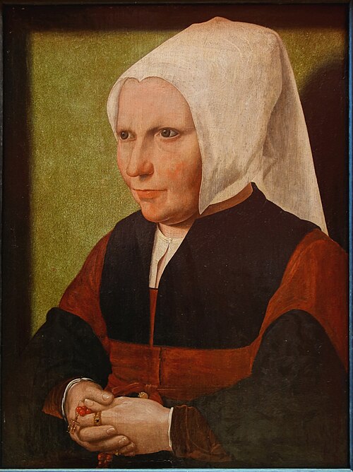 Portrait de femme, 1530, Dirck Jacobsz