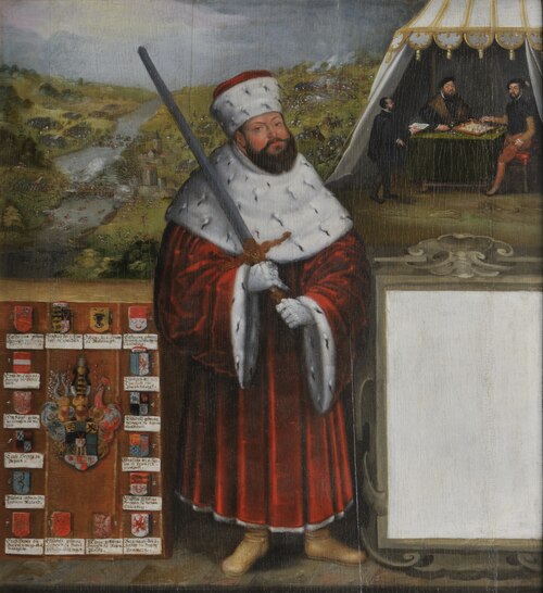 Kurfürst Johann Friedrich I. von Sachsen, gen. der Großmütige, 1625, Christian Richter