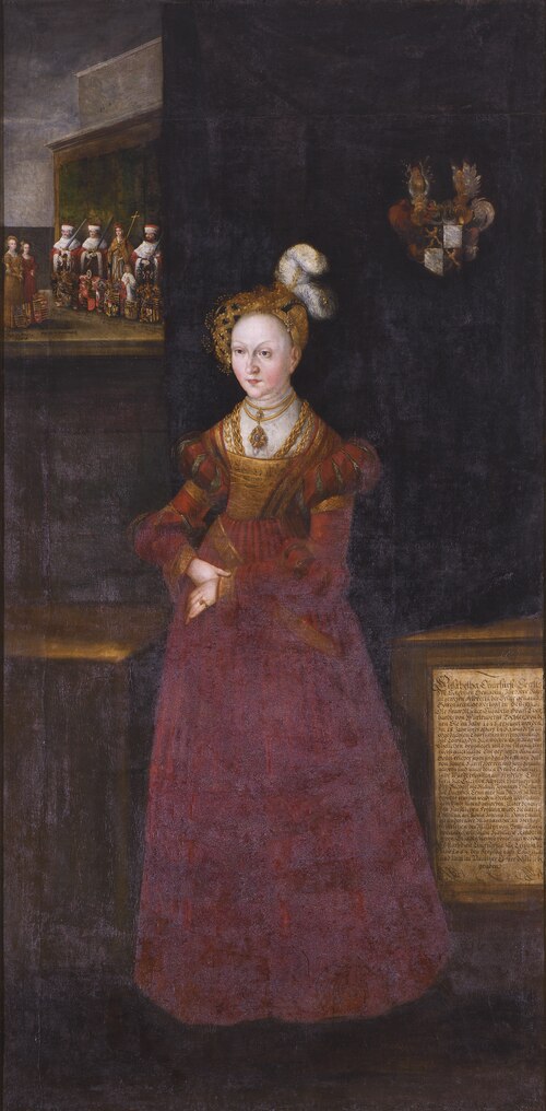 Kurfürstin Elisabeth von Sachsen, 1646, Christian Richter
