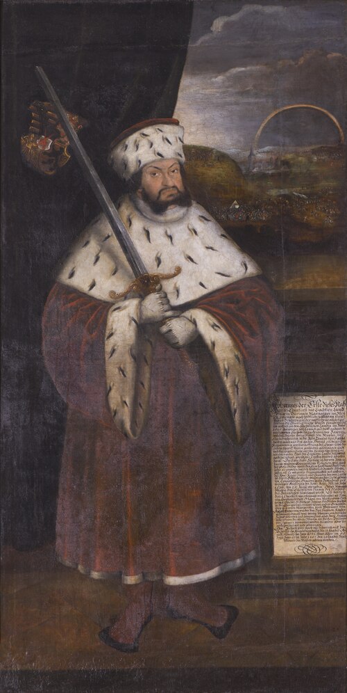 Kurfürst Johann I. von Sachsen, gen. der Beständige, 1636, Christian Richter