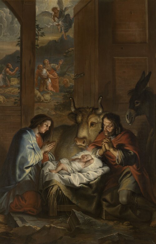 The Nativity, 1689, Jean-Érasme Quellin