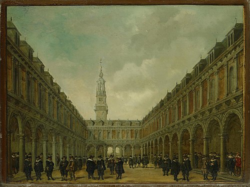 De Beurs van Hendrick de Keyser, 1634, Philips Vingboons