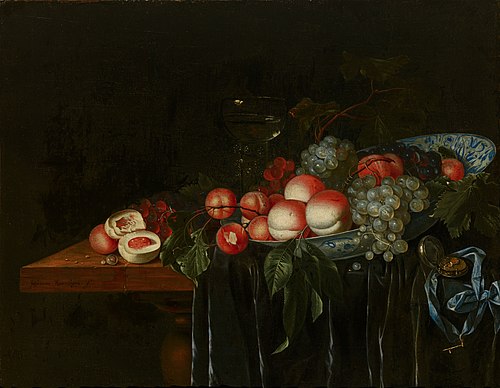 Fruit Still Life, 1650, Johannes Rosenhagen