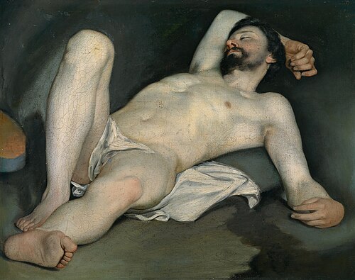 The drunkenness of Noah (Genesis 9:21), 1639, Guido Cagnacci