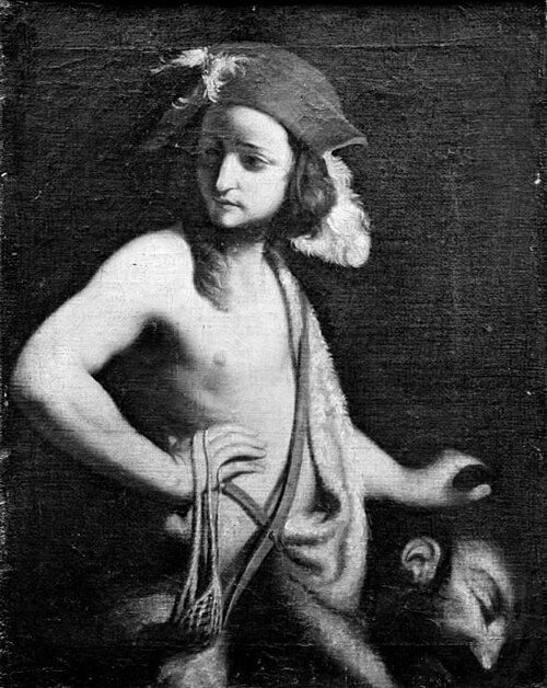 David and Goliath, 1650, Guido Cagnacci