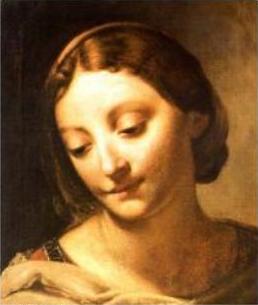 La Tête de la Vierge., 1700, Guido Cagnacci