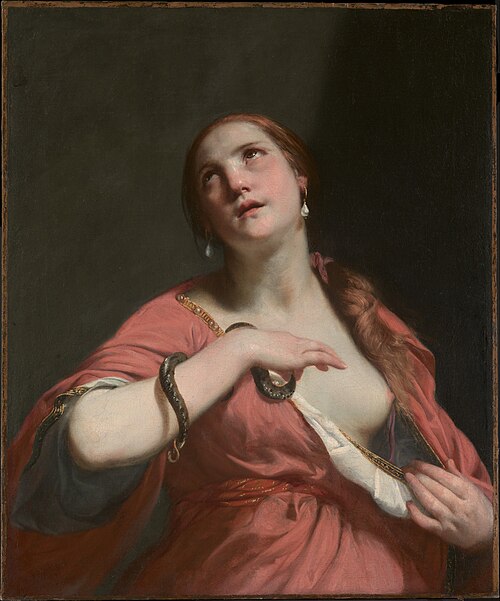 The Death of Cleopatra, 1645, Guido Cagnacci