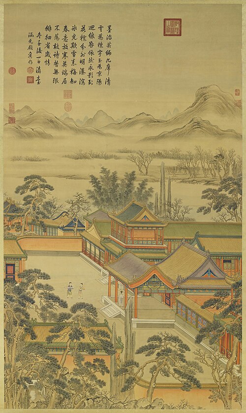 Huangzhong in the Month of Bounty, , Shen Yuan