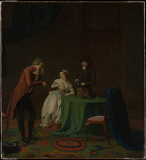 Conversation Piece (The Sense of Smell), 1791, Jan Ekels
