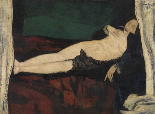Lying Nude, 1927, Philibert Cockx