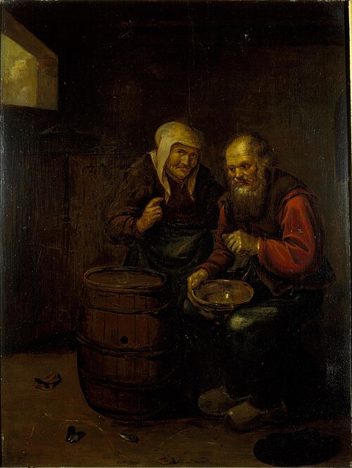 De gortteller, 1650, Pieter Balthasar van der Beecq
