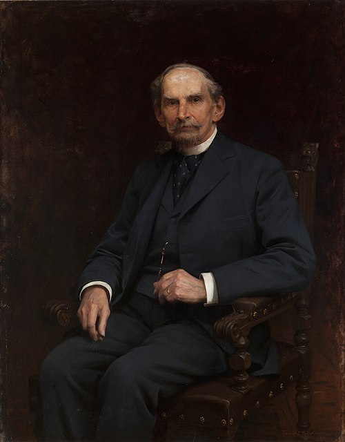 Portrait of Florian Ziemiałkowski, 1897, Zygmunt Ajdukiewicz