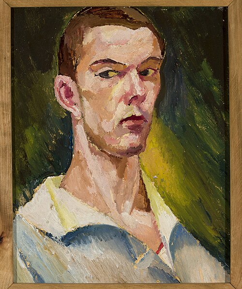 Cubist self-portrait, 1916, Zygmunt Waliszewski