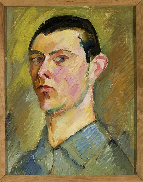 Autoportrait, 1916, Zygmunt Waliszewski