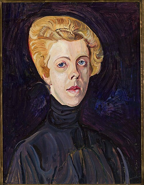 Portrait of Ms T., 1920, Zygmunt Waliszewski