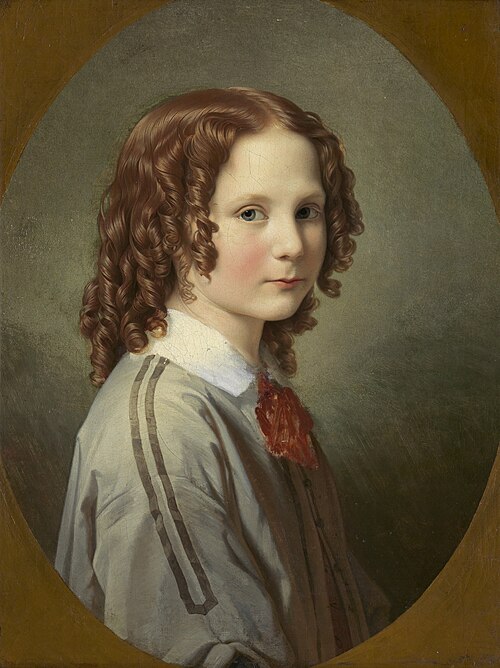 Portret van Romolo Oreste Koelman (1847 - 1912), 1850, Johan Philip Koelman