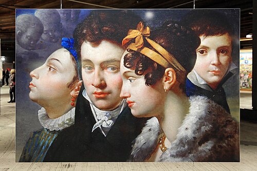 Portrait de famille, 1813, Merry-Joseph Blondel
