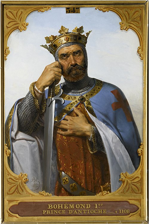Bohémond 1er, prince d'Antioche (?-1108), 1843, Merry-Joseph Blondel