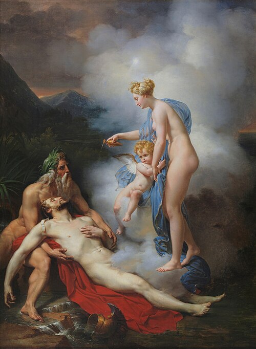 Aeneas Becomes a God, 1820, Merry-Joseph Blondel