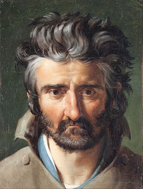 Head of a Man, 1818, Merry-Joseph Blondel