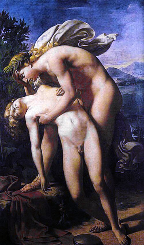 La Mort d'Hyacinthe, , Merry-Joseph Blondel