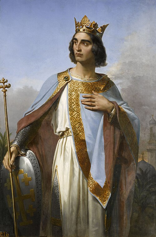 Baudouin Ier, roi de Jérusalem, 1844, Merry-Joseph Blondel